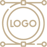 تصميم الشعار، والألوان، والخطوط المميزة للهوية